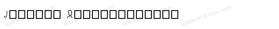 Jordana Regular字体转换